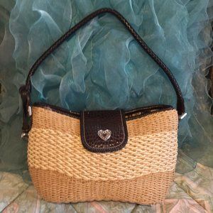 Excellent condition Brighton Straw bag-GIFTED :)